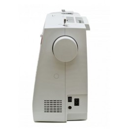 Masina de cusut digitala Minerva MC90C, 90 programe, 800 imp/min, 70 W, alb/rosu